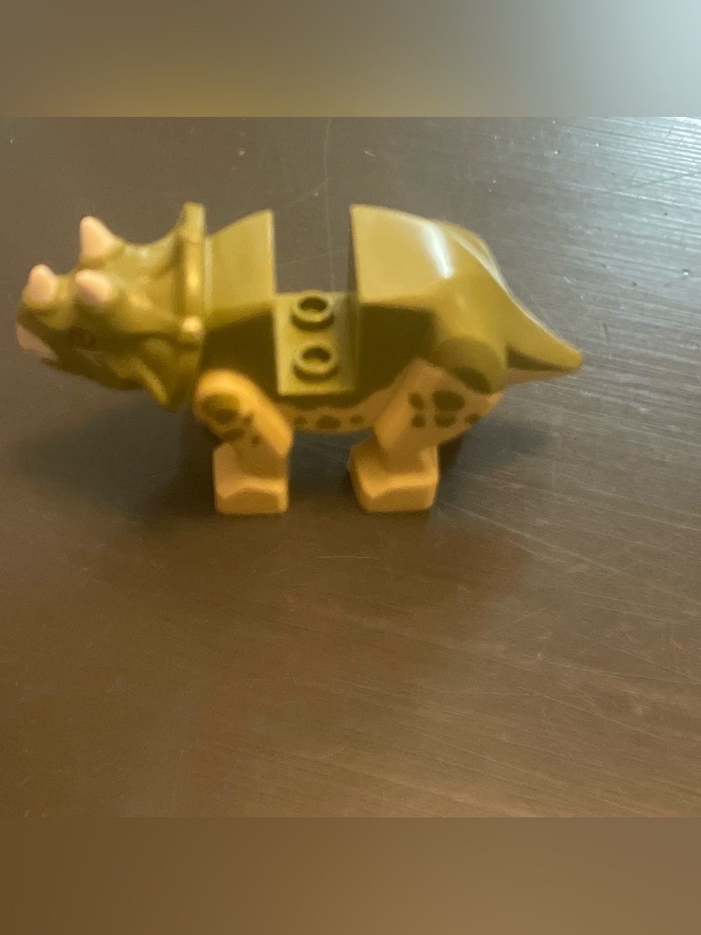 LEGO Baby Triceratops Dinosaur Minifigure Jurassic World 75939 Dino Rare green